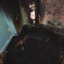 В Балаково в расселенном доме тушили пожар  