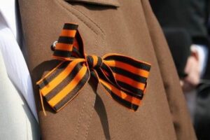 Сегодня вечером в Балаково будут раздавать георгиевские ленточки