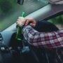 В Балаково пьяный водитель рассекал по улице Комарова