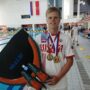 Балаковский пловец трижды взял «золото» на международных соревнованиях