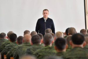 Мобилизованным Саратовской области передали снаряжение и оборудование