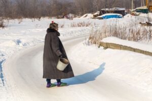 В Балаковском районе сельчане пожаловались на замерзший водопровод и бездействие властей