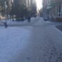 В Балакове жители жалуются на обледенелые тротуары и зауженную проезжую часть