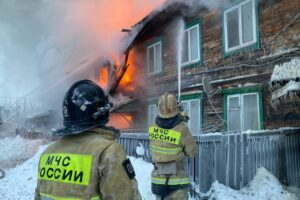 В двух балаковских сёлах полыхали жилые дома