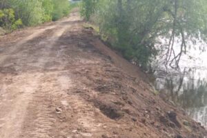 В балаковском селе восстановили плотину