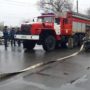 Недалеко от Балаково выгорела кабина трактора