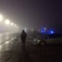 В Балаково на дорогах дождь и туман