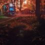Рядом с Балаково дотла выгорел одноэтажный дом