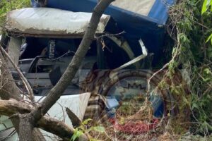 Грузовик вылетел с трассы между Вольском и Балаково