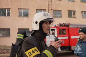 На трассе под Балаково загорелся автомобиль