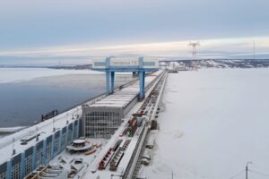 На Саратовской ГЭС началась подготовка к половодью-2026