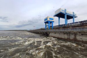 На Саратовской ГЭС началась интенсивная фаза половодья