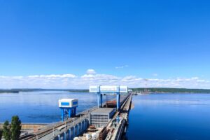 На Саратовской ГЭС завершилось короткое половодье