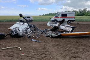 Самолёт малой авиации упал в соседнем районе
