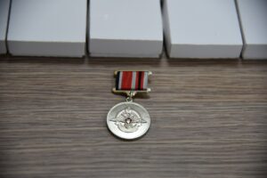 Родственники погибших защитников Отечества получили памятные знаки в Балаково