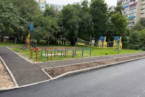 Территория детсада в Балаково преобразилась благодаря ремонту