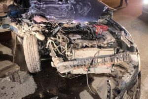 «Форд» врезался в остановившуюся фуру в Балаково