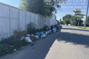 Нерадивых собственников обязали убрать мусор и траву в Балаково