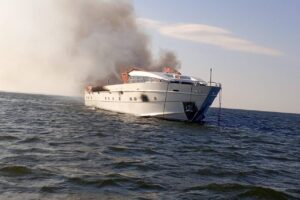 Рядом с Балаково сгорела «Мечта»
