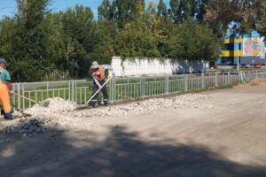 В Балаково на Чапаева начался ремонт дороги