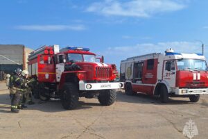 В элитном дачном кооперативе рядом с Балаково произошел пожар