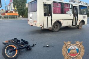 На рассвете в Балаково автобус сбил велосипедиста