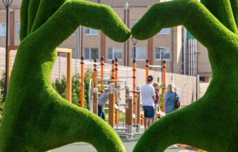 ВИДЕО На территории «Изумруда» появился новый парк