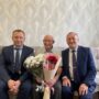 Балаковский долгожитель принимает поздравления с юбилеем