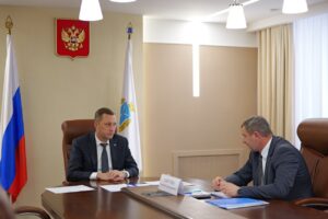 Губернатор Бусаргин встретился с главой Барулиным. О чем шла речь?