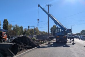 В Балаково началось обновление коллектора
