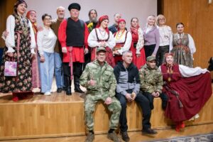 Для героев СВО исполнили русские народные песни