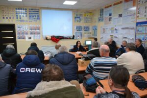 Балаковские водители автобусов обсудили с инспектором ГИБДД опасные участки дорог