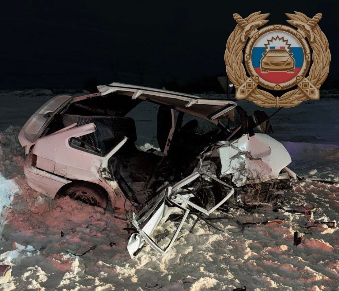 ВИДЕО "Машина - всмятку". В Балаковском районе ДТП унесло жизнь подростка