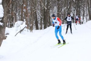 Балаковские полицейские взяли бронзу на областном чемпионате по лыжным гонкам