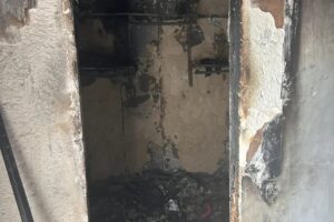 Пожар полыхал на кухне в балаковской многоэтажке