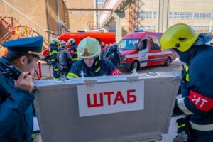 Персонал Балаковской АЭС и пожарные успешно отработали профессиональные навыки в ходе совместных плановых учений