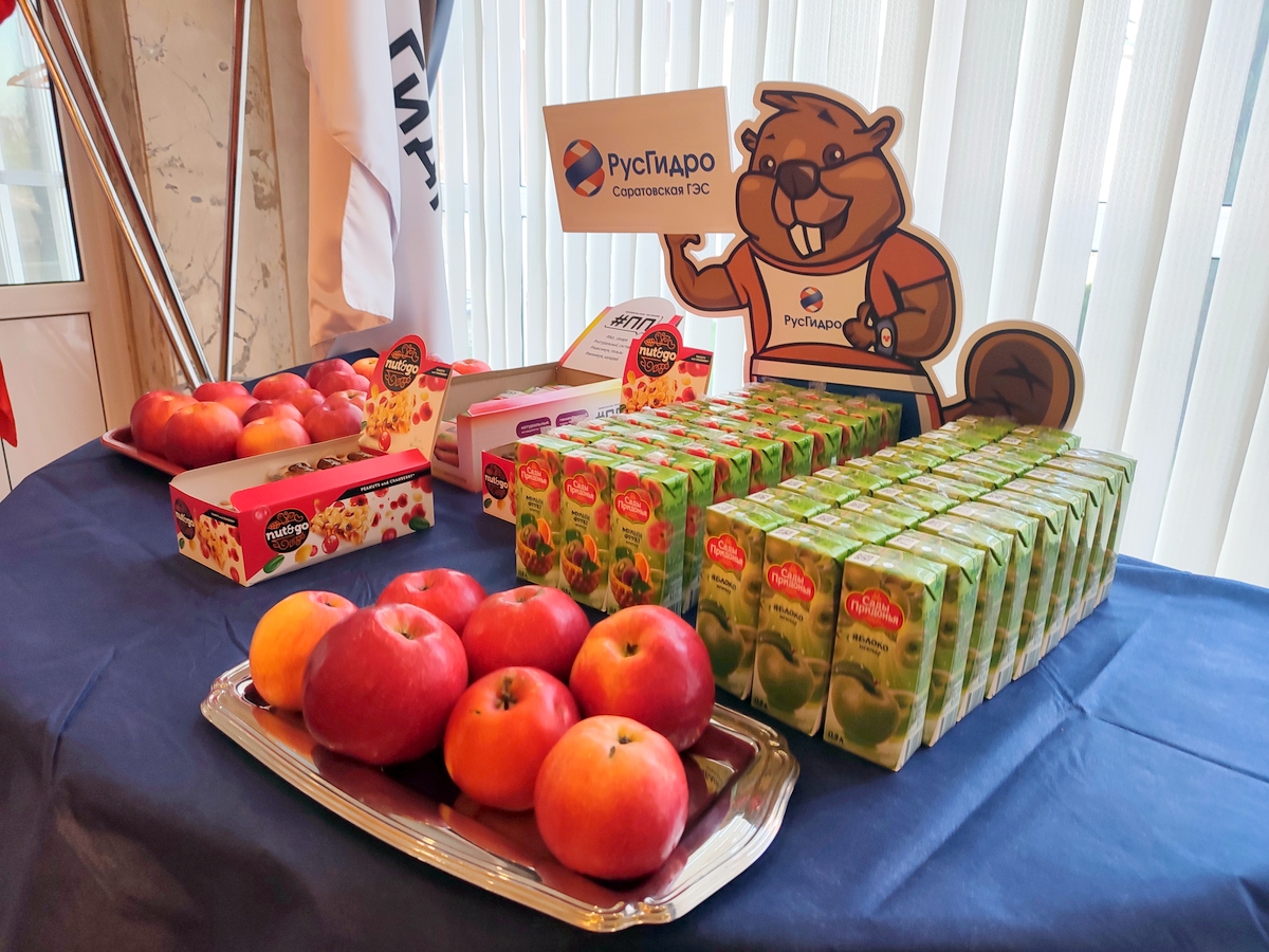 Балаковские гидроэнергетики приняли «Эстафету здоровья» РусГидро