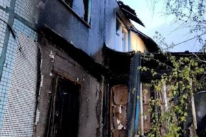 Недалеко от Балаково полыхал пожар