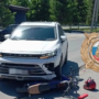 Скутер и внедорожник не поделили дорогу в Балаково