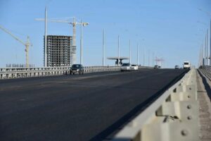На мосту Победы завершены ремонтные работы. Движение полностью открыто