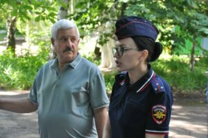 Уроки безопасности провели общественники полиции в лагере под Балаково