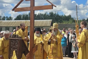 Новый храм заложили в Воскресенском Иргизском мужском монастыре