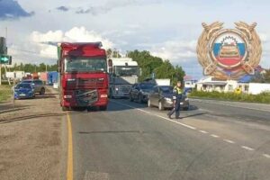 На повороте в Балаково погибла женщина