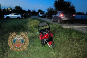 Водитель трицикла попала в ДТП под Балаково