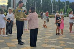 В балаковском парке прошёл танцевальный праздник