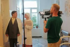 В балаковской больнице снимают кино