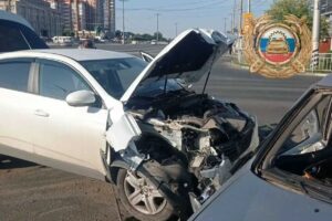 На самом оживленном перекрестке в Балаково произошло ДТП