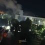 В Балаково ночью горела гостиница «Чайка»
