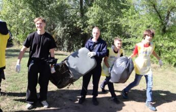 ВИДЕО В Балаково состоялась юбилейная экологическая акция «оБЕРЕГай»