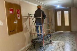 В терапевтическом корпусе больницы Балаково начался ремонт